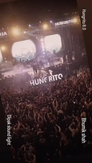 Epic Creator reel — Dsl Dipak sound light Hungrito 8.0 Bhumik shah #shure #sehni